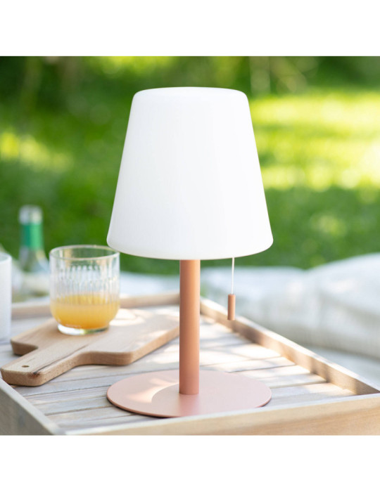 Lampe à Poser LED Portative Aluminium Extérieure 2.6W Epinay avec Batterie Rechargeable