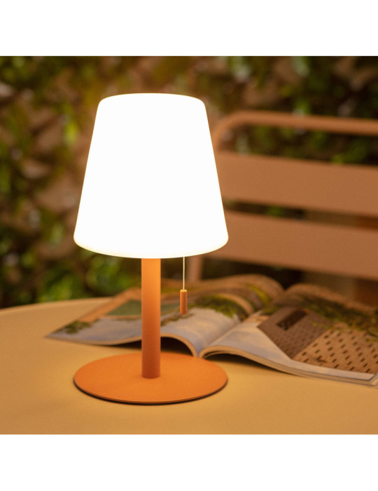 Lampe à Poser LED Portative Aluminium Extérieure 2.6W Epinay avec Batterie Rechargeable