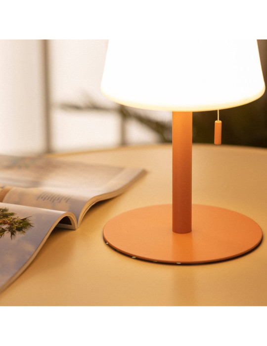 Lampe à Poser LED Portative Aluminium Extérieure 2.6W Epinay avec Batterie Rechargeable