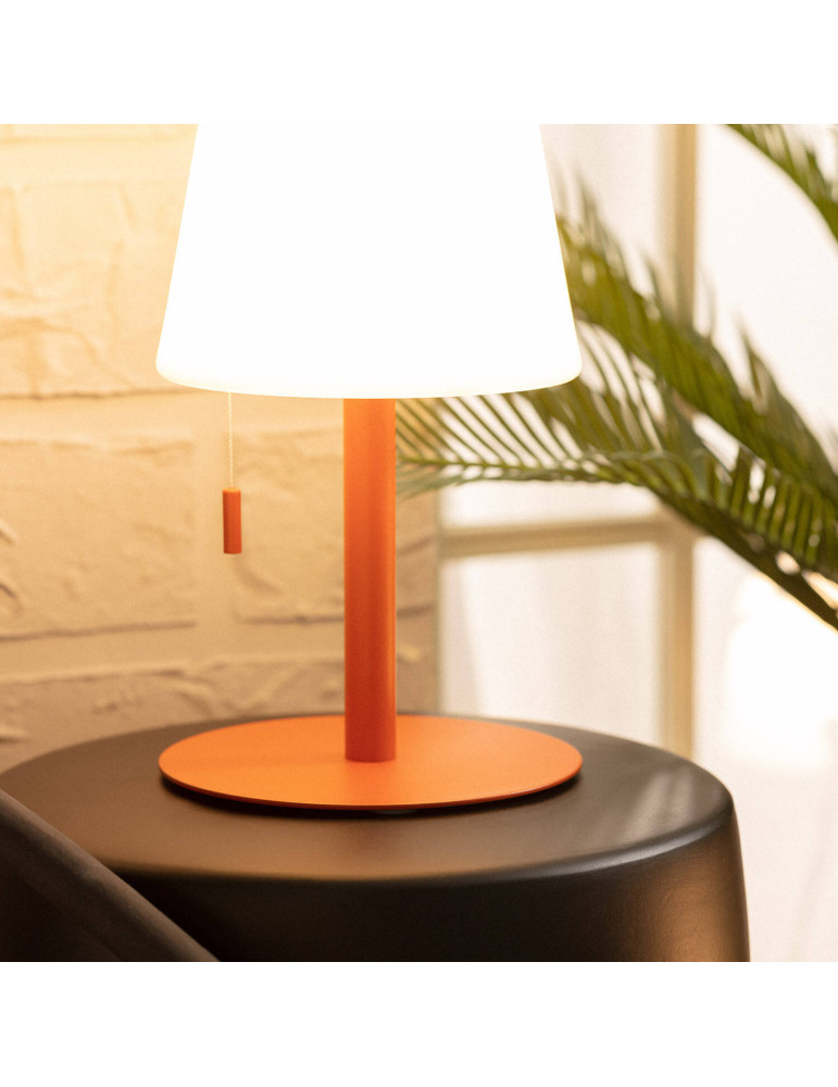 Lampe à Poser LED Portative Aluminium Extérieure 2.6W Epinay avec Batterie Rechargeable