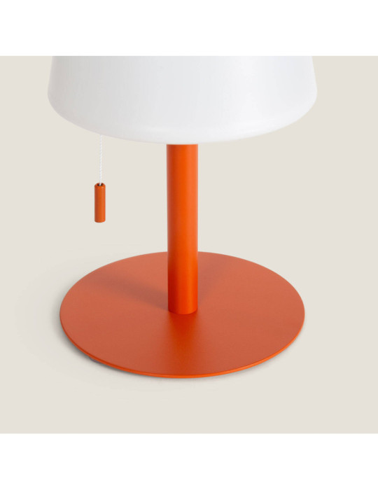 Lampe à Poser LED Portative Aluminium Extérieure 2.6W Epinay avec Batterie Rechargeable