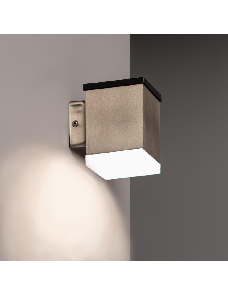 Applique Murale LED Extérieure Aluminium Solaire Jafaro