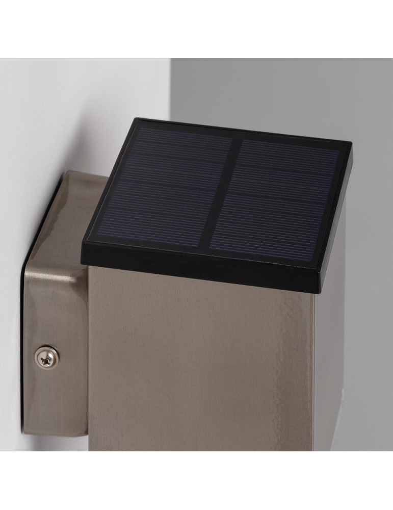 Applique Murale LED Extérieure Aluminium Solaire Jafaro