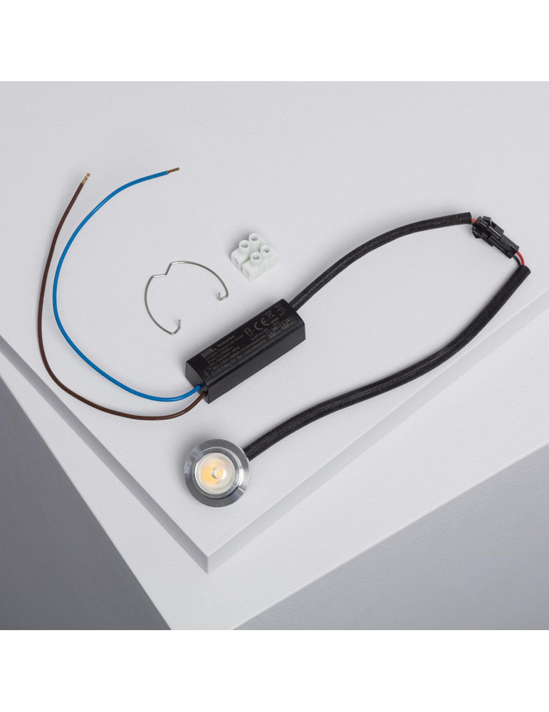 Applique Murale LED Intégration Plâtre/Placo  2W Coupe 148x233 mm