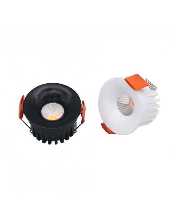 Spot Downlight LED 4W Rond MINI Dimmable Dim to Warm Coupe Ø 48 mm Spot Downlight LED 4W Rond MINI Dimmable Dim to Warm Coupe Ø 48 mm