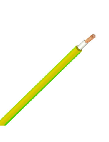 Câble 6 mm² PV ZZ-F Jaune/Vert