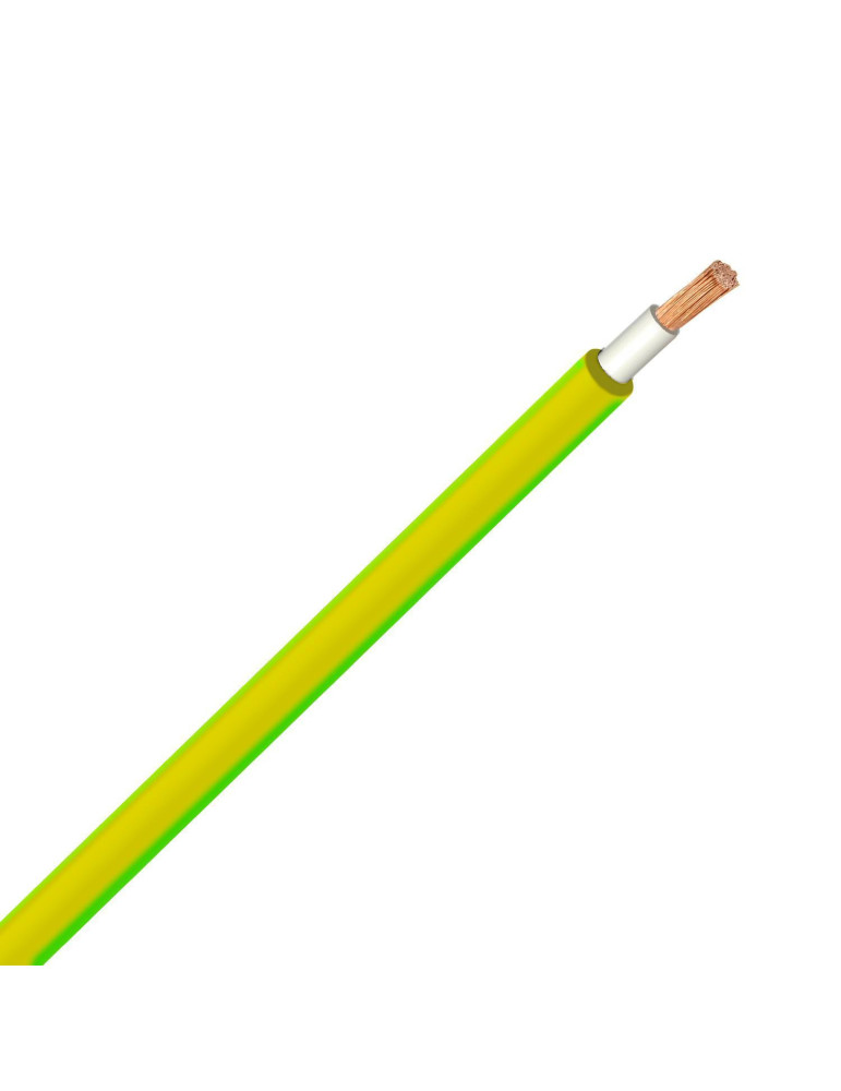 Câble 6 mm² PV ZZ-F Jaune/Vert Câble 6 mm² PV ZZ-F Jaune/Vert