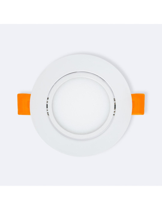 Downlight LED 6W Rond Orientable Coupe Ø 70 mm IP44