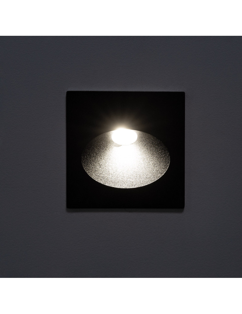 Aplique de Pared LED Town IP65 3W Negro