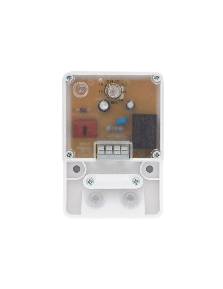 Capteur Crépusculaire 10A IP44 avec Minuterie