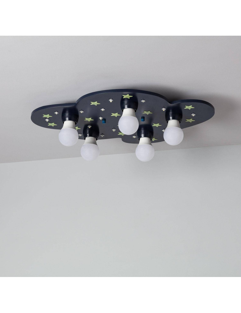 Plafonnier Kids Bois Cosmon