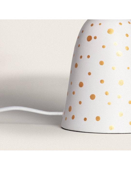 Pack de 2 Lampes à Poser Céramique et Tissu Argua