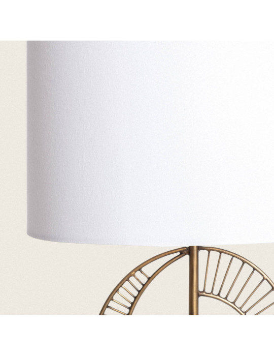 Lampe à Poser Métal et Marbre Castle