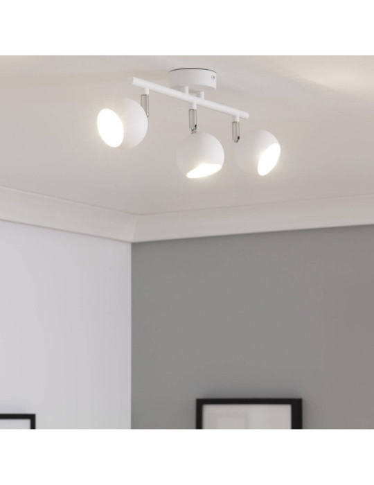 Plafonnier Orientable Aluminium Ates 3 Spots