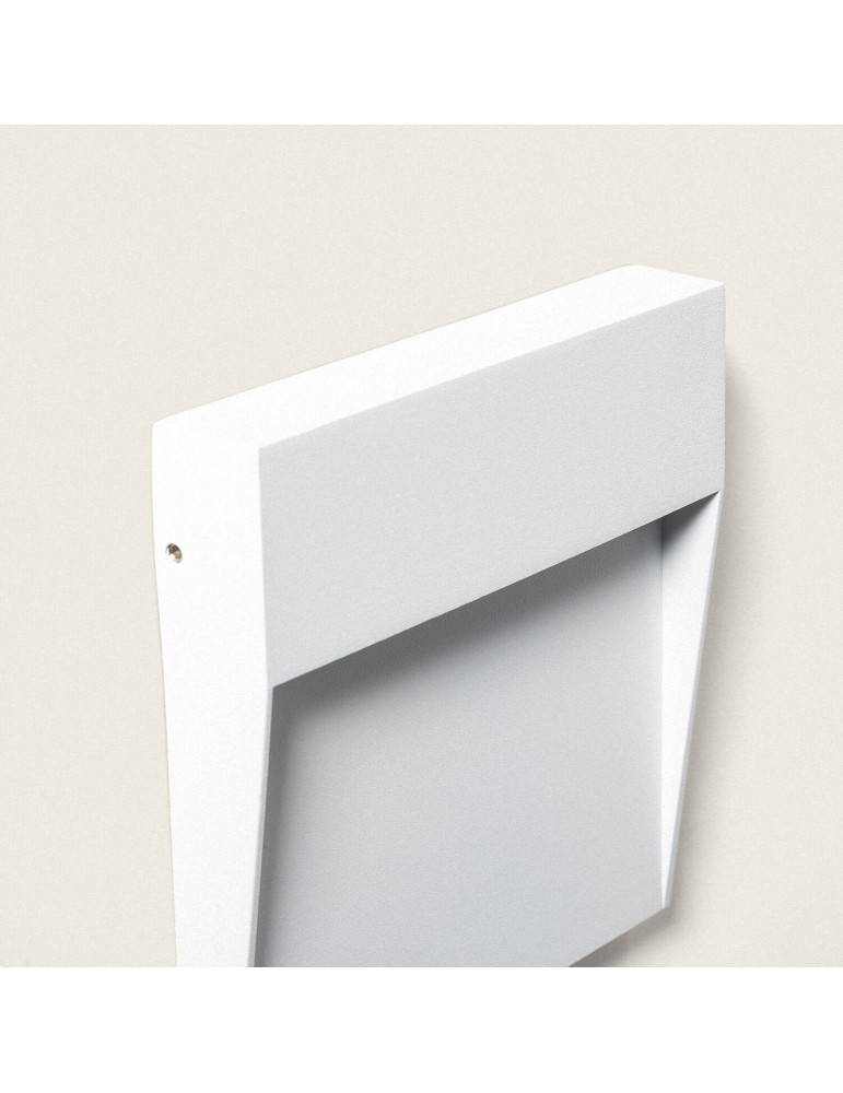 Applique Murale Extérieure LED 6.5W CCT Seleccionable en Saillie Carrée Jade