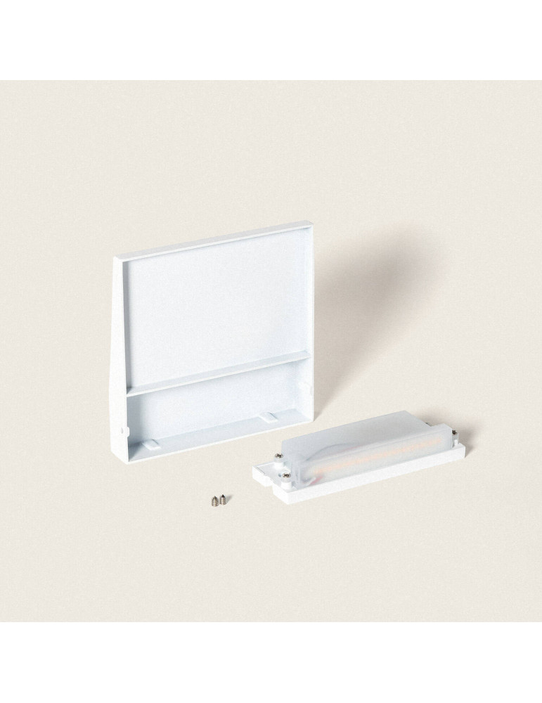 Applique Murale Extérieure LED 6.5W CCT Seleccionable en Saillie Carrée Jade