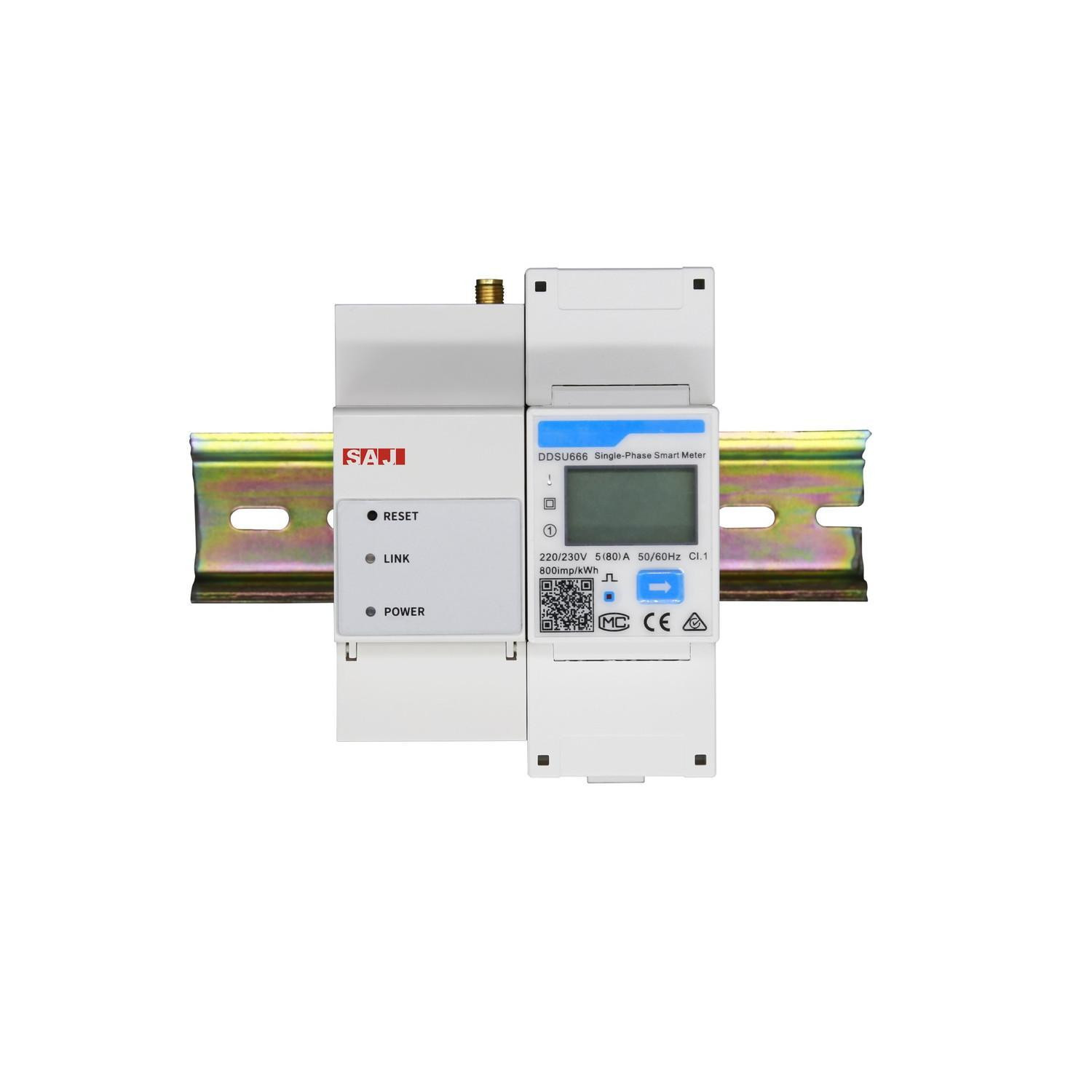 Kit Compteur Analyseur de Consommation 24h SAJ SMART METER pour Injection Zéro des Onduleurs SAJ R5 et R6 Monophasé