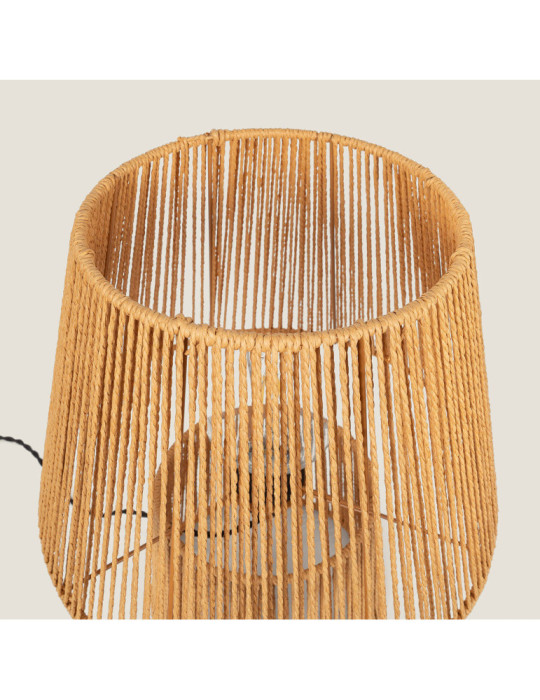 Lampe à Poser Papier Tressé Kalla Gardenia