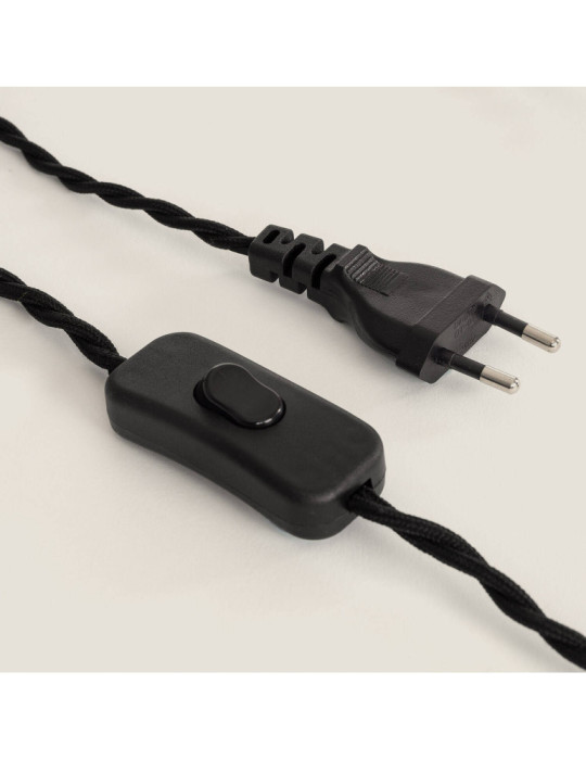 Lampe à Poser Papier Tressé Kalla Gardenia