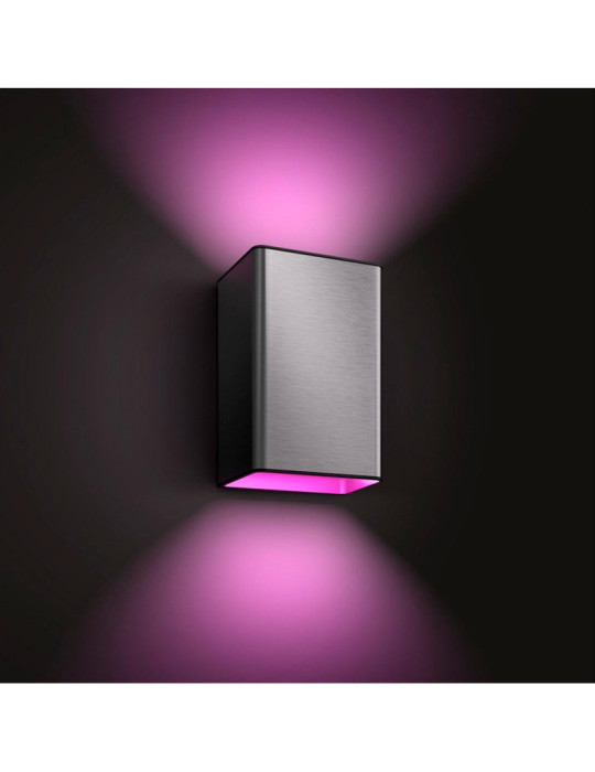Applique Murale LED Extérieure White Color Resonate Inox 2x8W PHILIPS Hue