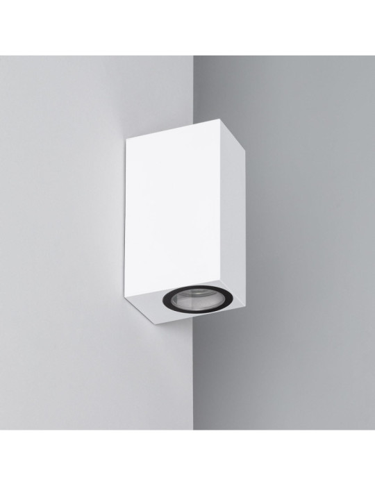 Applique Murale Extérieure Miseno Éclairage Double Face Blanche