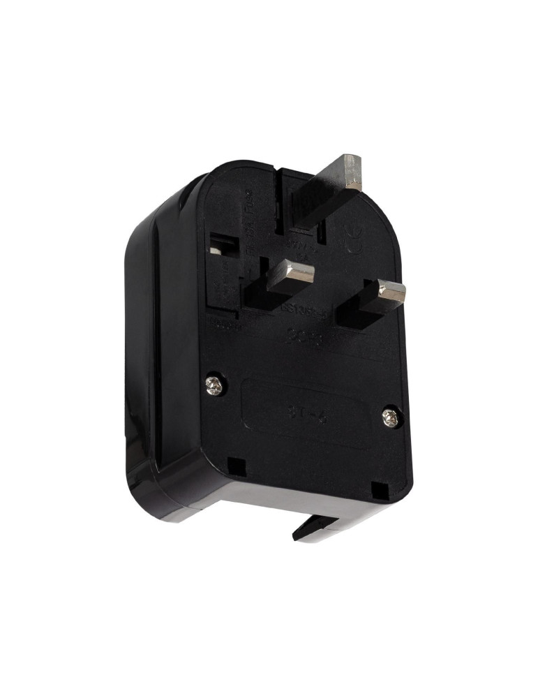 Adaptateur Prise Type F Tête Large avec Câble Bas à Prise Type G (UK)