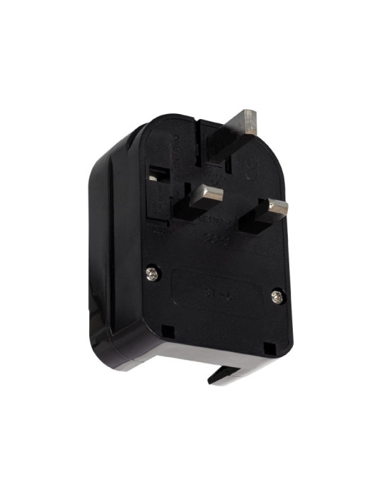 Adaptateur Prise Type F Tête Large avec Câble Bas à Prise Type G (UK)