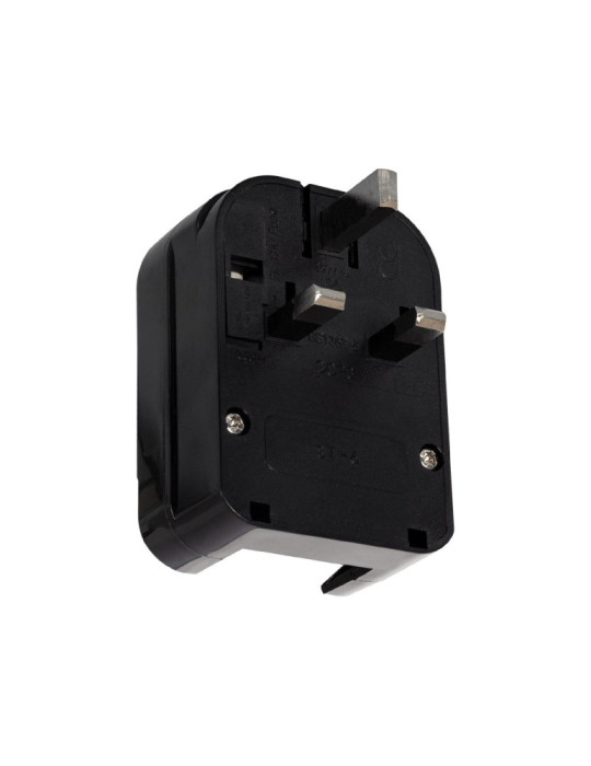 Adaptateur Prise Type F Tête Large avec Câble Bas à Prise Type G (UK)