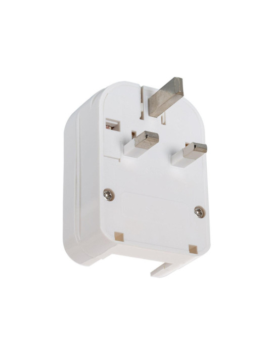 Adaptateur Prise Type F Tête Large avec Câble Bas à Prise Type G (UK)