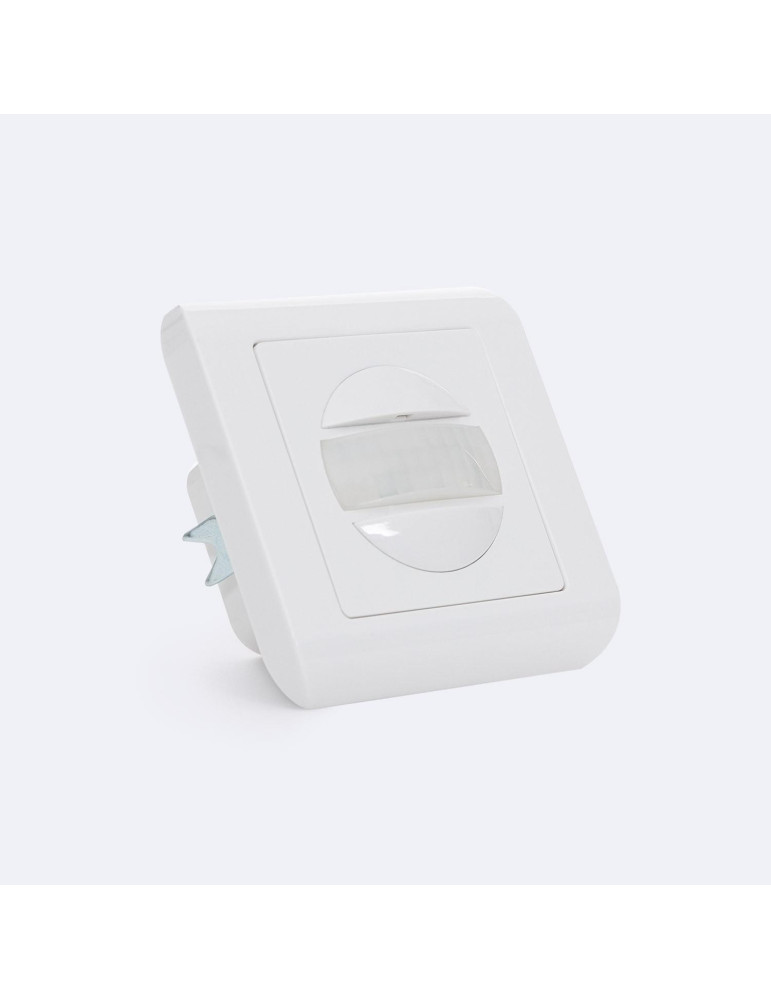 Détecteur de Mouvement PIR 120º Mécanisme Mural Carré Pro