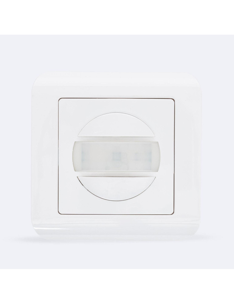 Détecteur de Mouvement PIR 120º Mécanisme Mural Carré Pro