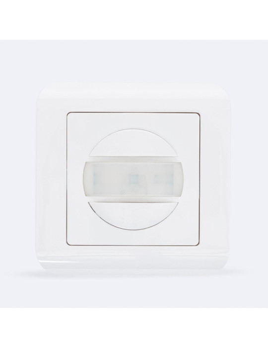 Détecteur de Mouvement PIR 120º Mécanisme Mural Carré Pro