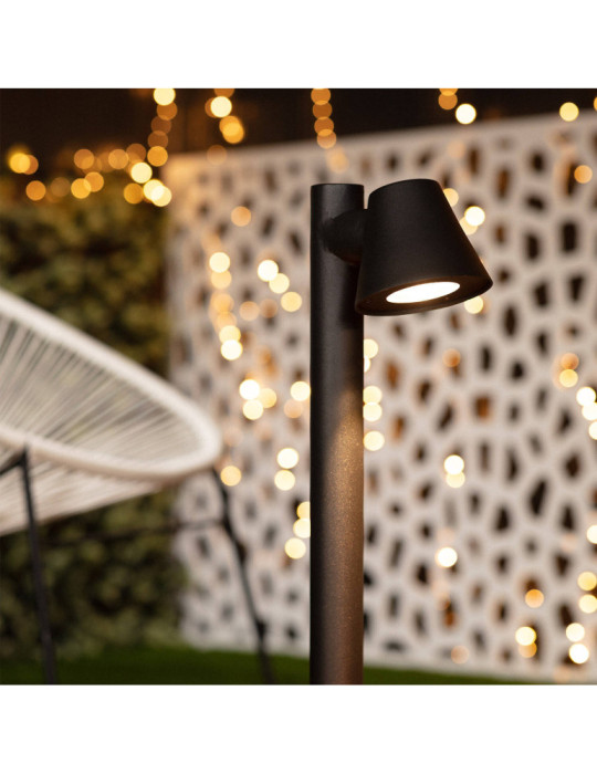 Balise LED Extérieure 7W en Saillie sur Pied 60cm Oroco