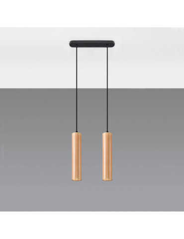 Suspension Bois Lino 2 SOLLUX