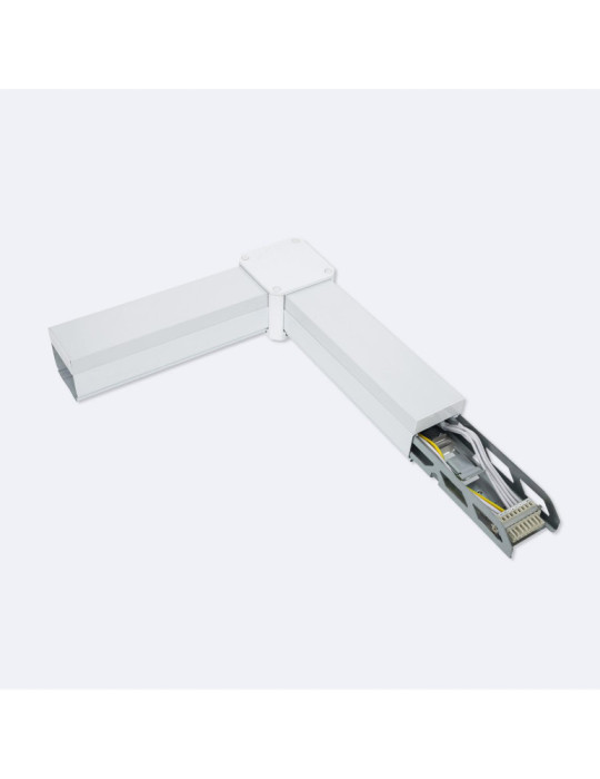 Connecteur Type L pour Barre Linéaire LED LEDNIX Easy Line Trunking