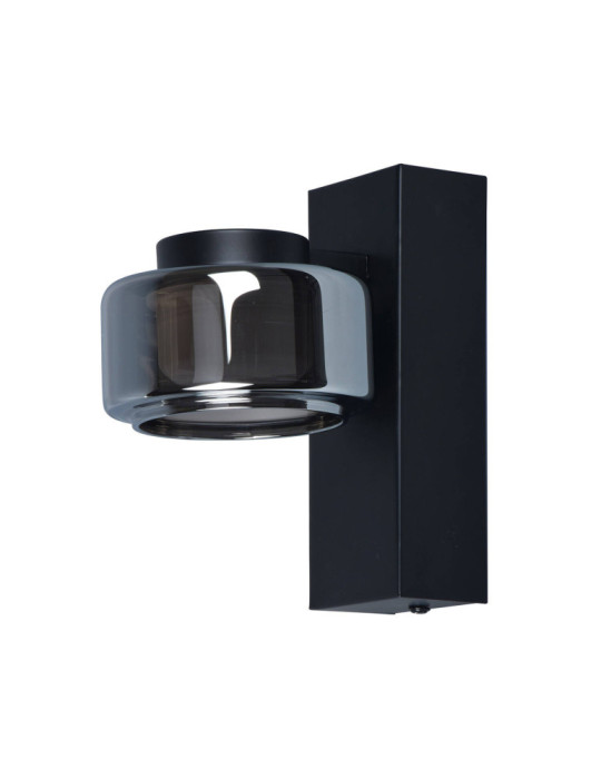 Lampe Murale LED 4W Salle de Bain Métal et Verre Zisna Lampe Murale LED 4W Salle de Bain Métal et Verre Zisna