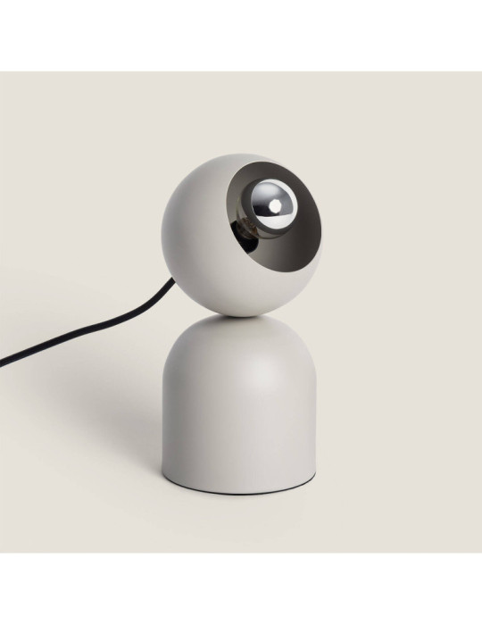 Lampe à Poser Métal Gris Pierre Lippi