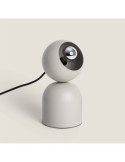 Lampe à Poser Métal Gris Pierre Lippi