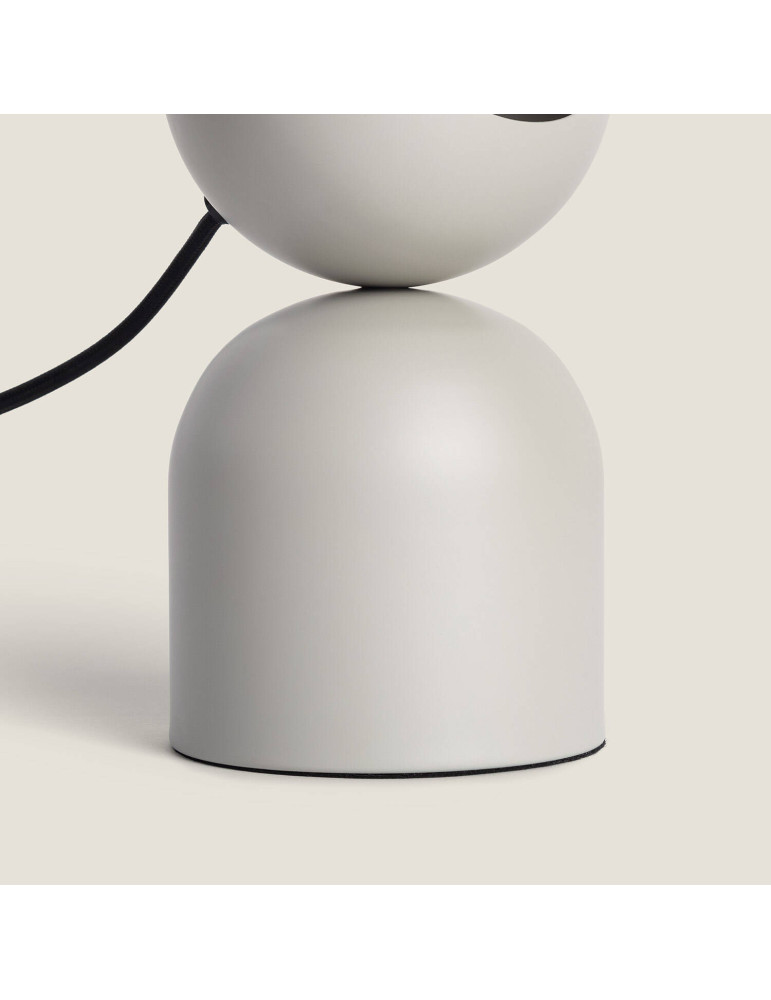 Lampe à Poser Métal Gris Pierre Lippi