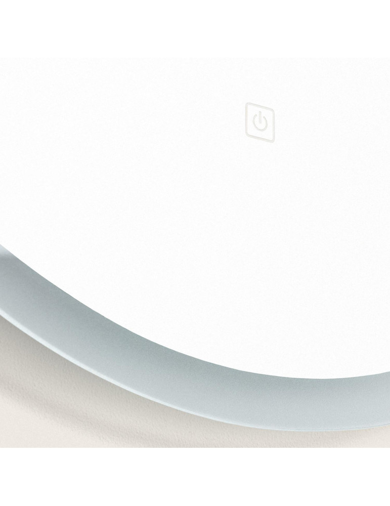 Miroir Salle de Bain avec Éclairage LED Anti-buée Shala Ø60 cm