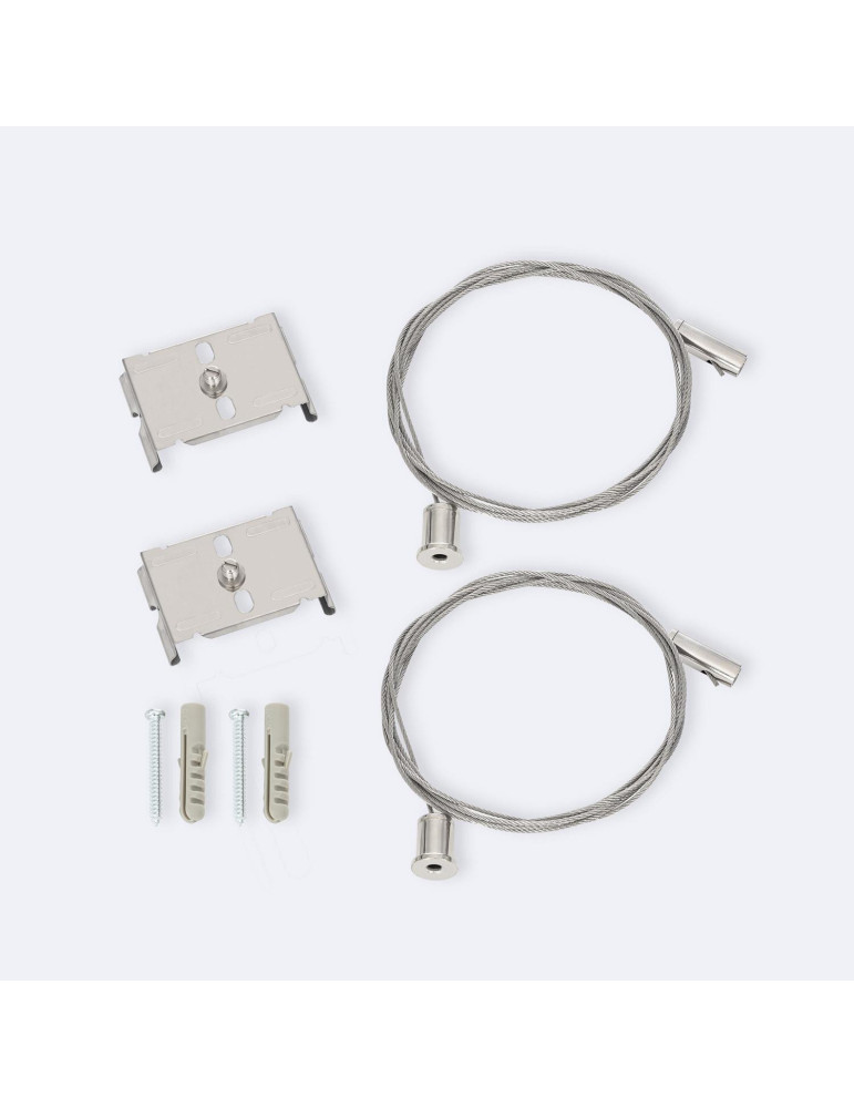 Kit de Suspension pour Barre Linéaire LED Trunking Easy Line de LEDNIX