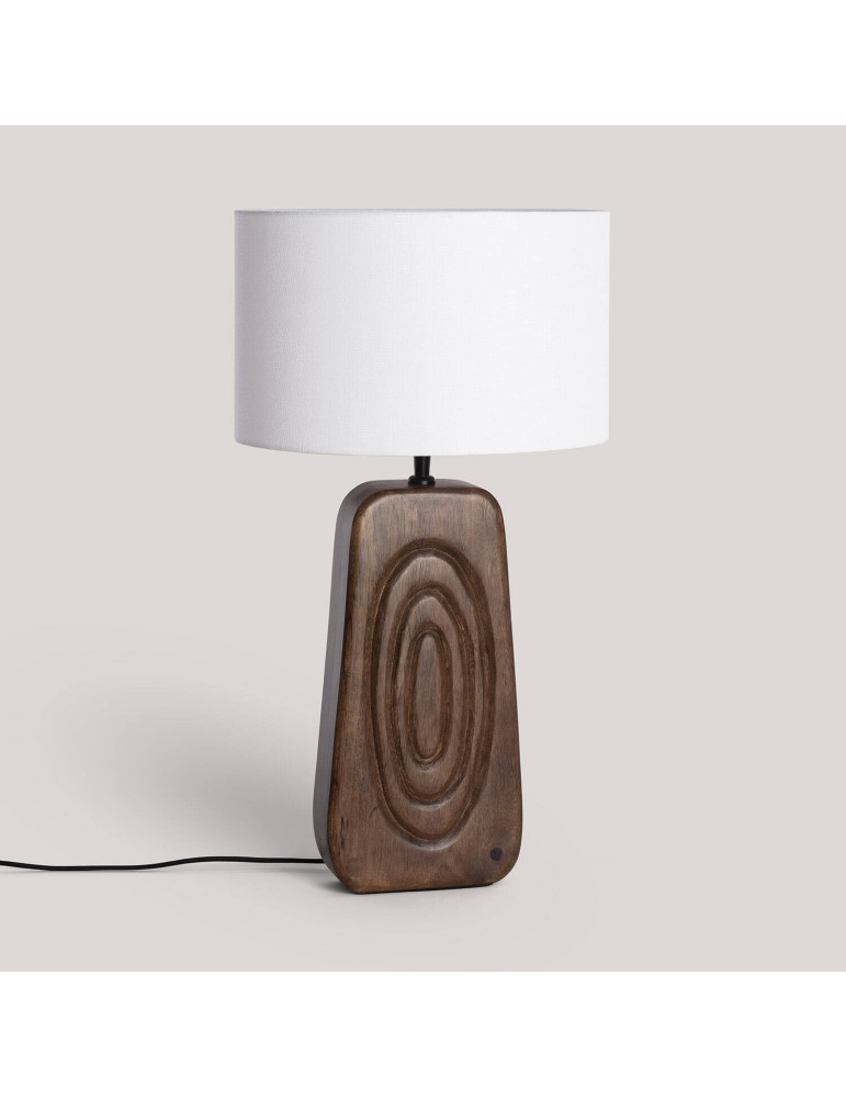 Lampe à Poser Bois Ishana ILUZZIA