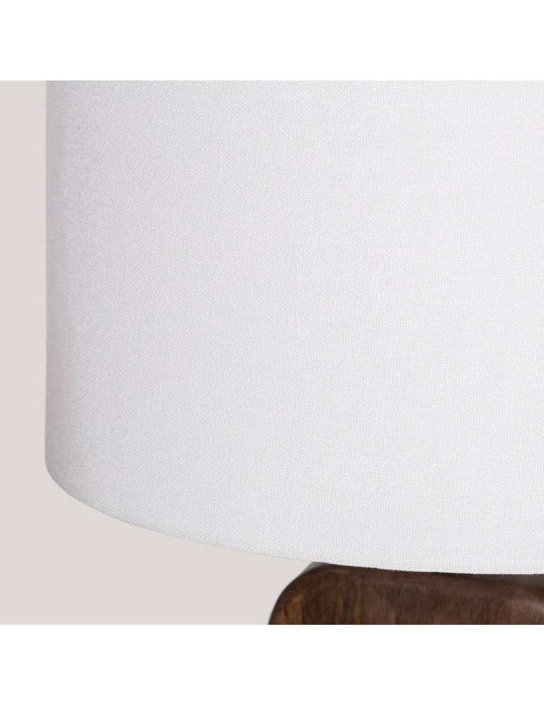 Lampe à Poser Bois Ishana ILUZZIA