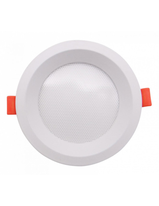 Dalle LED 10W Ronde CCT Microprismatique LIFUD Coupe Ø 110 mm