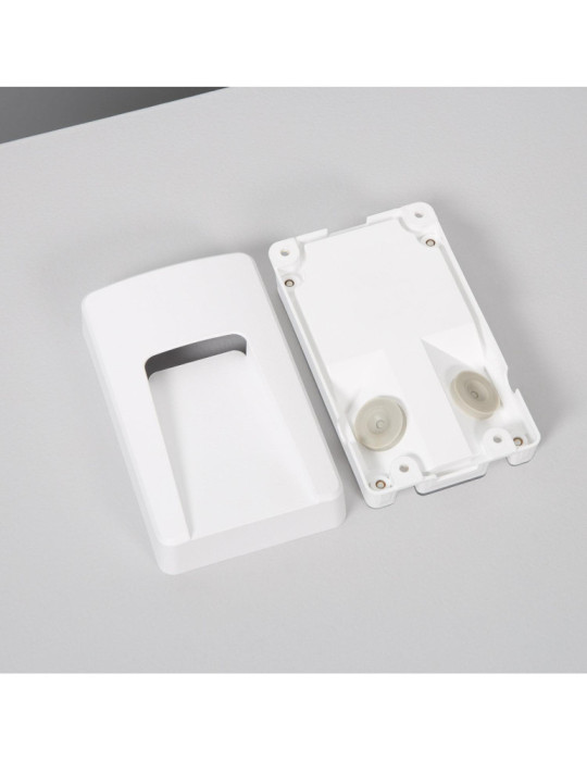 Balise LED Extérieure 3W En Saillie au Mur Rectangulaire Joy Blanche