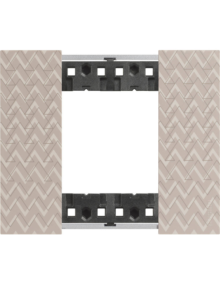 Platine de Finition 2 Modules IMD BTicino Living Now KA4802M_