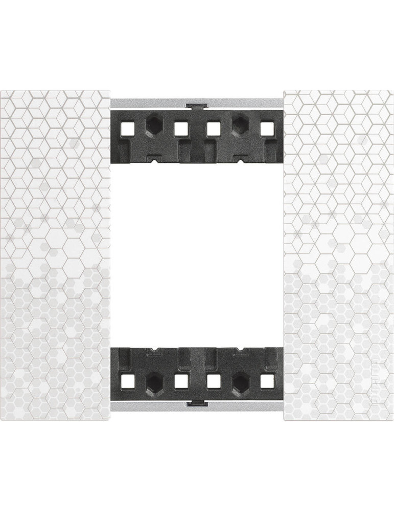 Platine de Finition 2 Modules IMD BTicino Living Now KA4802M_