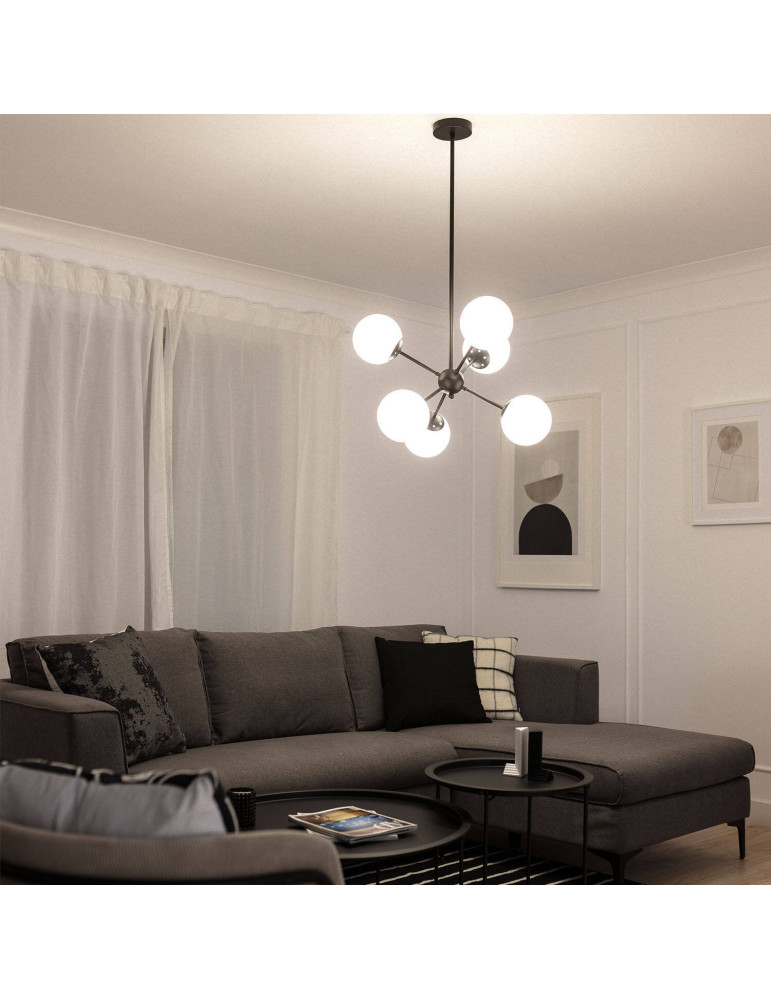 Suspension Métal et Verre Balts Big