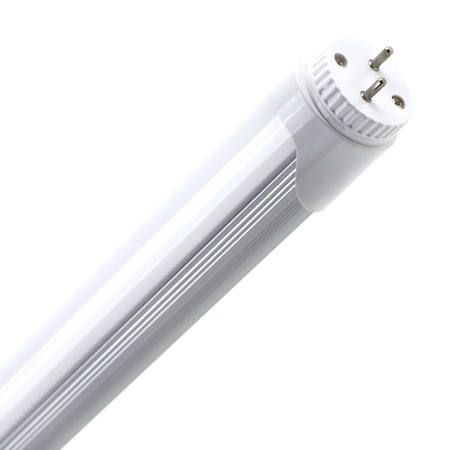 Tube LED T8 G13 Aluminium 150cm Connexion Latérale 24W 120lm/W No Flicker Blanc chaud 3000K