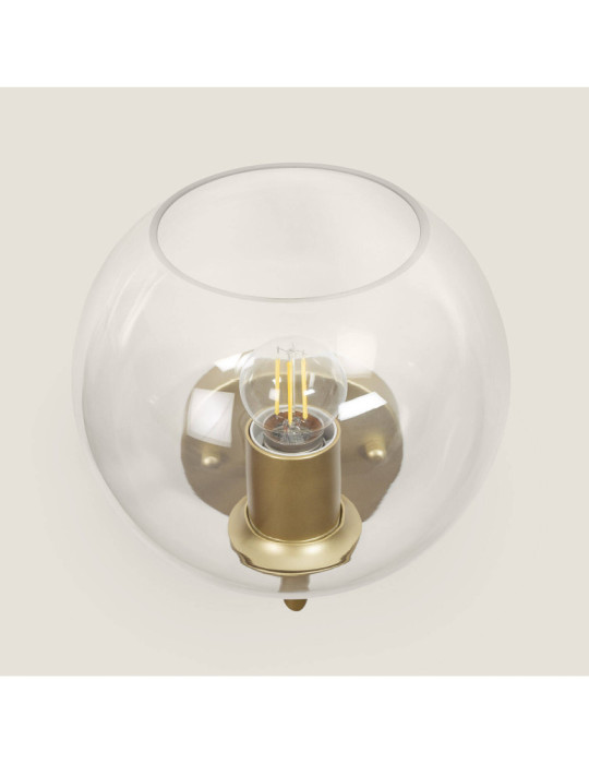 Lampe Murale Métal et Verre Bern